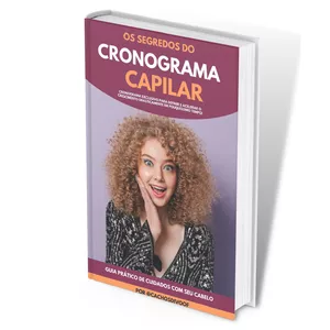 Imagem de capa para o Ebook Cronograma Capilar e Seus Segredos