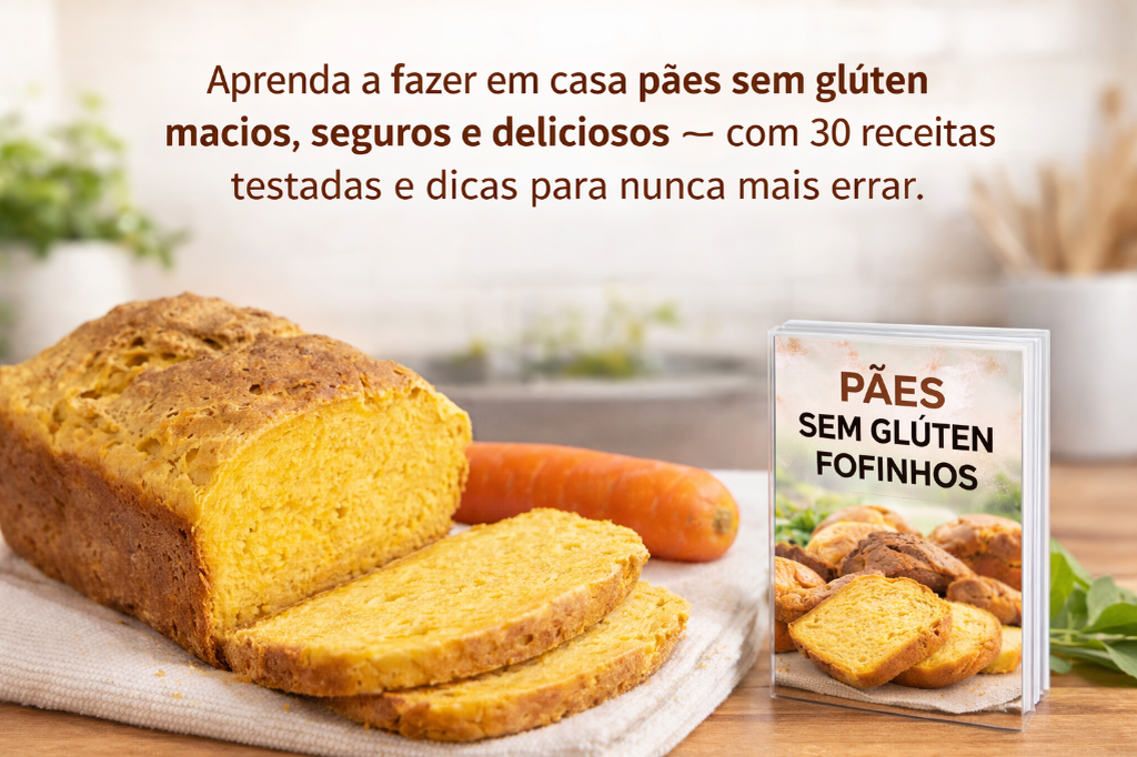 Descobriu Intolerância ao Glúten e Acha Que Nunca Mais Vai Comer Pão Fofinho?