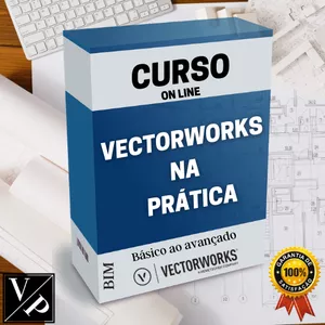 Imagem de capa para o Curso online Vectorworks na prática- Básico ao avançado