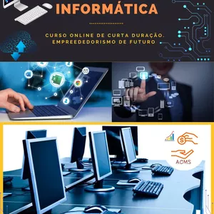 Imagem de capa para o Curso online TECNOLOGIA E INFORMÁTICA