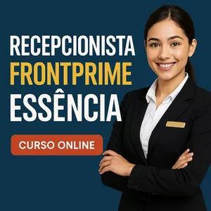 Imagem de capa para o Curso online Recepcionista FrontPrime Essência 