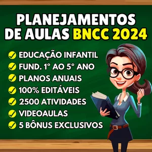 Planejamentos de aulas - BNCC 2024