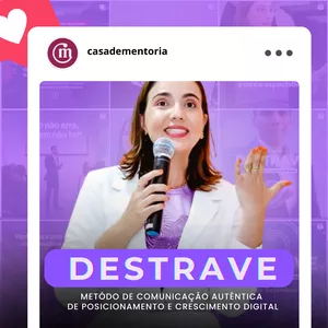 Imagem de capa para o Curso online Destrave - Método de Comunicação Autêntica no Digital