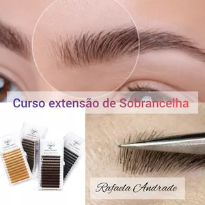 Imagem de capa para o Curso online Extensão de Sobrancelhas