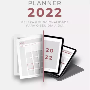 Imagem principal do produto Planner 2022 | @giovannapati.arq
