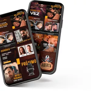 Imagem de capa para o Curso online Kit Barbearia Criativa Stories