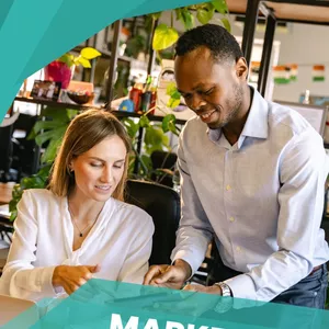 Imagem de capa para o Ebook Evoluir no Marketing Digital