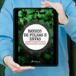 Imagem de capa para o Ebook Banho de folhas e ervas