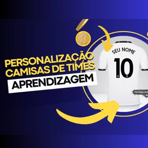 Imagem de capa para o Curso online Personalização de camisas (Times de Futebol)