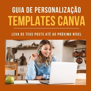 Imagem de capa para o Ebook Guia de personalização de templates no Canva