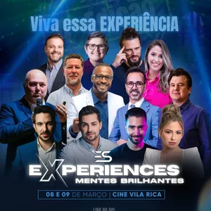 Imagem de capa para o Evento presencial ES EXPERIENCES 4ª EDIÇÃO ( 8 e 9 de março 2025)