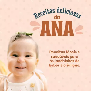 Imagem de capa para o Ebook Receitas Deliciosas da Ana
