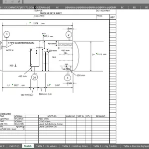 Cover image for Ebook Calculation of 3 phase bucket and weir horizontal separator
