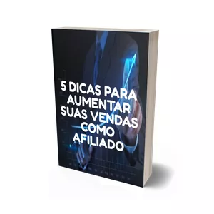 Imagem de capa para o Ebook 5 Maneiras de aumentar sua venda como afiliado