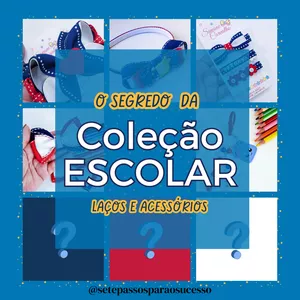 Imagem de capa para o Curso online O segredo das coleções de laços e acessórios Volta ás aulas
