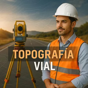 Imagen de portada para Curso online Topografía Vial 