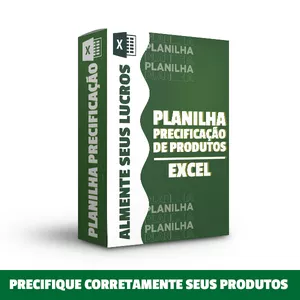 Curso PLANILHA DE PRECIFICAÇÃO DE PRODUTOS