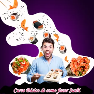 Imagem principal do produto Curso de Sushi 
