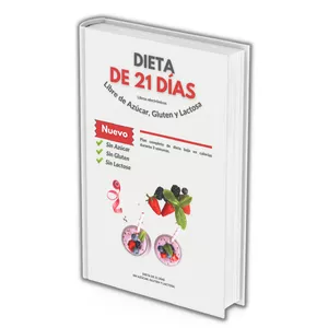 Imagen de portada para Ebook Dieta de 21 Días Libre de Azúcar, Gluten y Lactosa