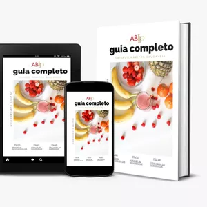 Imagem de capa para o Ebook 50 receitas saudáveis ABLIP SP 