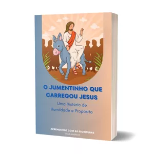 Imagem de capa para o Ebook O Jumentinho que carregou Jesus