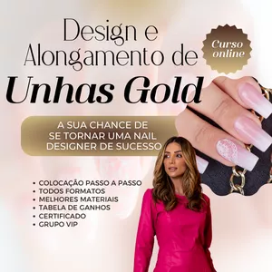 Imagem de Curso Alongamentos de Unhas Gold criado por WF DIGITAL na hotmart