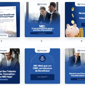 Imagem de capa para o Curso online PACK CANVA CONTABILIDADE MEI