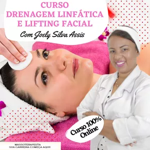 Imagem do curso Drenagem Linfática + Lifting Facial Método Chinês