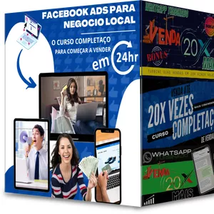 Imagem do curso Facebook ADS, WhatsApp e Instagram para Negócio Físico e Online