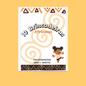 Imagem de capa para o Ebook 10 BRINCADEIRAS AFRICANAS! 