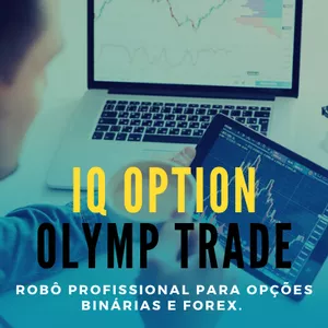 Imagem de capa para o Curso online Robô IQ Option e Olymp Trade - Opções Binárias Estratégias Forex