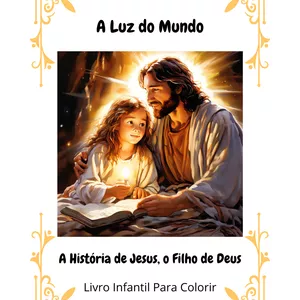 Imagem de capa para o Ebook A Luz do Mundo A História de Jesus, o Filho de Deus