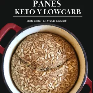 Imagen de portada para Ebook LAS MEJORES  RECETAS DE PANES  KETO Y LOWCARB