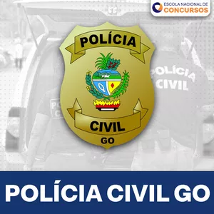 Imagem do curso PC GO (Polícia Civil de Goiás) - Agente de Polícia/Escrivão