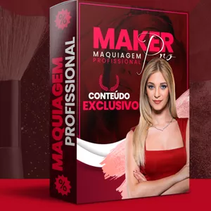 Imagem de capa para o Ebook Maker Pro - Maquiagem Profissional