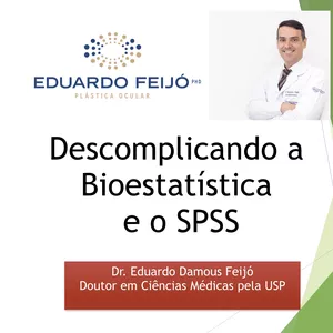 Imagem de capa para o Curso online Descomplicando a Bioestatística e o SPSS