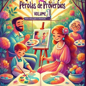 Imagem de capa para o Ebook Pintura com Pérolas de Provérbios: Livro 1