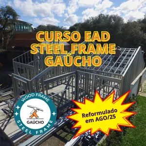 Imagem de capa para o Curso online STEEL FRAME GAÚCHO