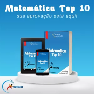 Imagem de capa para o Ebook Matemática Top 10 I Enem 2025
