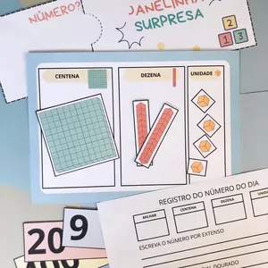 Imagem de capa para o Ebook kit Princípio Posicional dos números