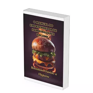 Imagem de capa para o Ebook O Manual do Empreendedor de Hambúrgueres Vol 1 