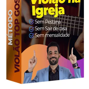 Imagem de capa para o Curso online Violão Top Gospel