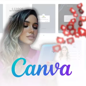 Imagem de capa para o Curso online Pack Canva para acadêmicos 