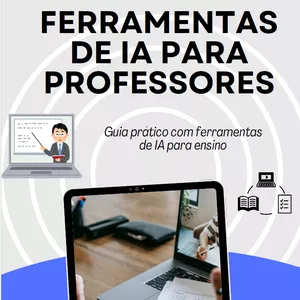 Imagem de capa para o Ebook Ferramentas de IA para professores 