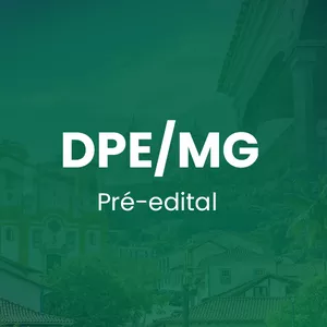 Imagem de capa para o Curso online Reta Final DPE/MG