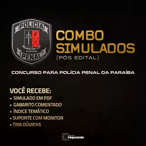 Imagem de capa para o Curso online COMBO DE SIMULADOS - PPPB (PÓS EDITAL)