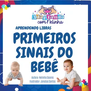 Imagem de capa para o Ebook Primeiros Sinais do Bebê - Aprendendo Libras