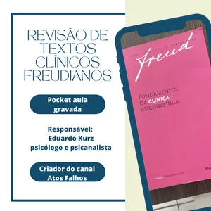 Imagem de capa para o Curso online Revisão de textos clínicos freudianos