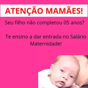 Imagem de capa para o Ebook PASSO A PASSO PARA DAR ENTRADA NO BENEFÍCIO SALÁRIO MATERNIDADE NO INSS