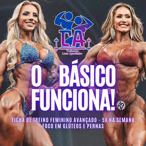 Imagem de capa para o Ebook FICHA DE TREINO FEMININO AVANÇADO - 5X NA SEMANA (FOCO EM GLÚTEOS E PERNAS)